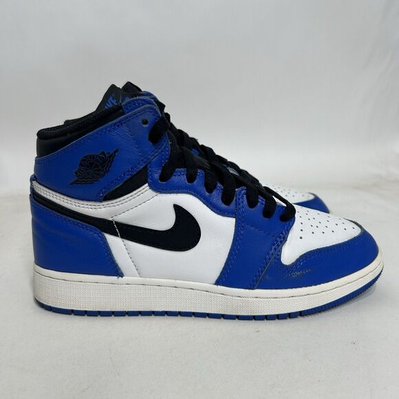 Nike Shoes Air Jordan 1 Retro High OG BG “Game Royal” 2024 - Picture 4 of 11